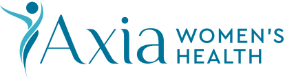 Logo blue axia womens health